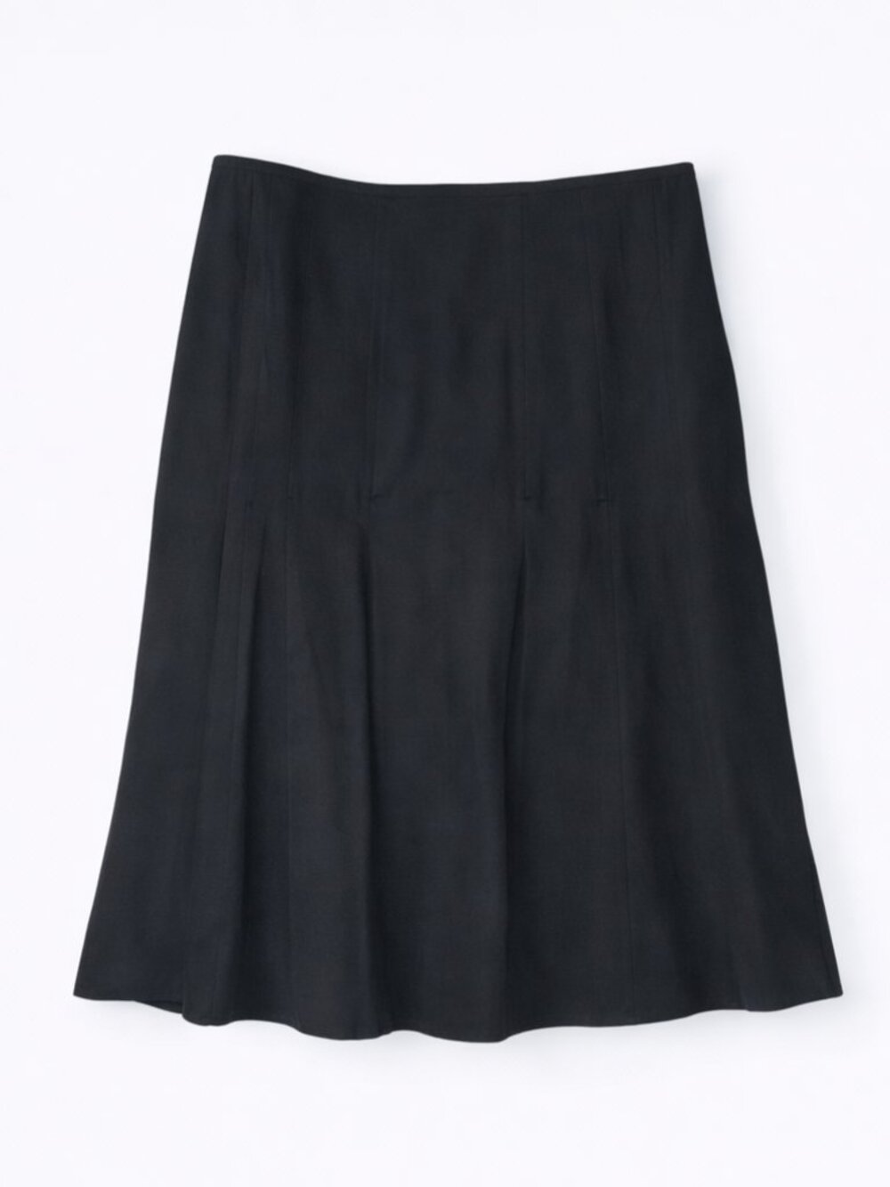 Tahari Arthur S Levine Women’s Black A-Line Career Skirt Size 16 Lined